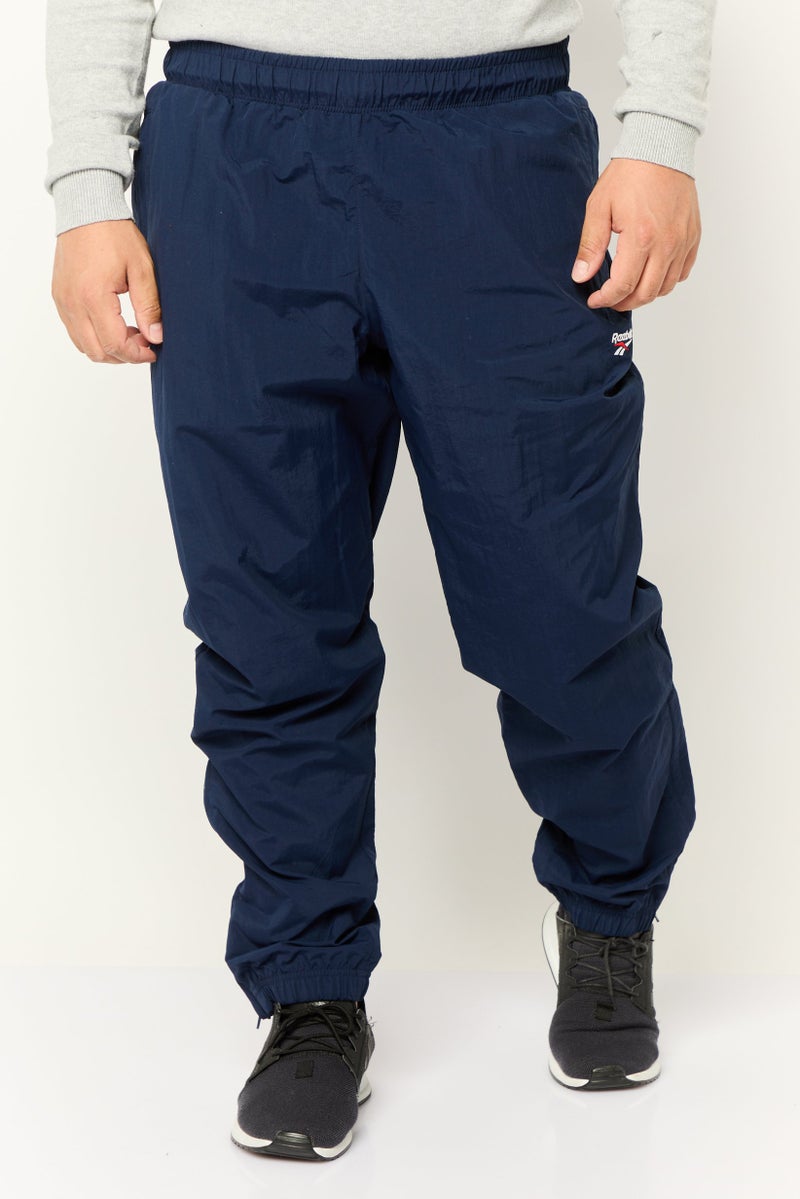 Reebok Men Classic Fit Vector Track Pants, Conavy - Image 1